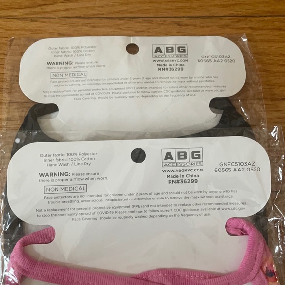 NWT Lot of 2 New Adult Face Protectors - Picture 3 of 3